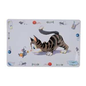 Matskålunderlag Comic Katt