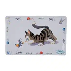 Matskålunderlag Comic Katt