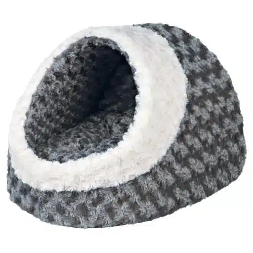 Kaline kattehule 35 × 26 × 41 cm, grå/creme