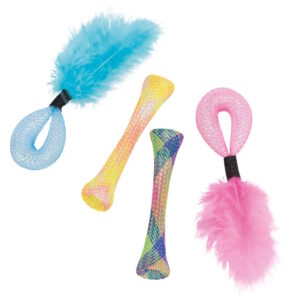 Sett med 4 stk leker