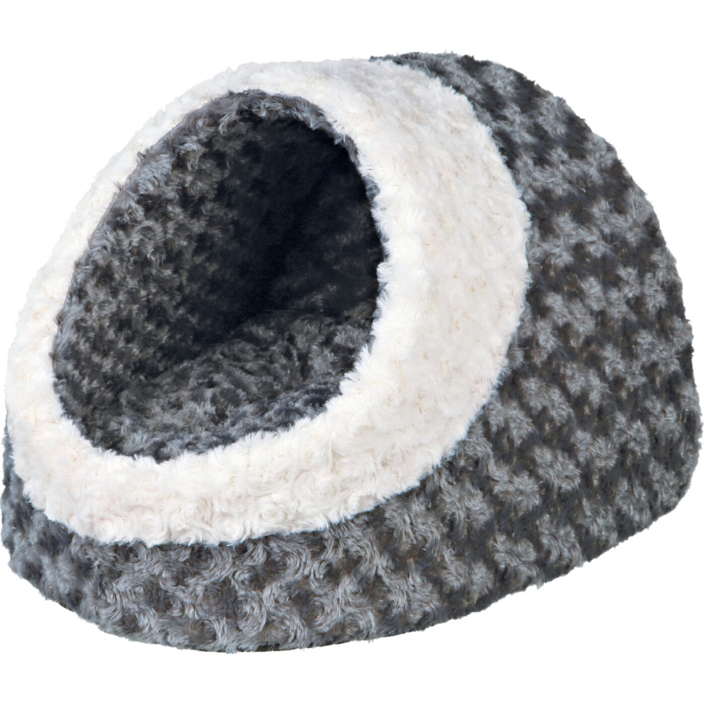 Kaline kattehule 35 × 26 × 41 cm, grå/creme