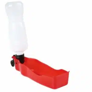 Vannflaske med skål